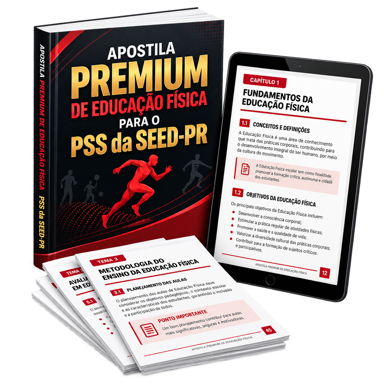 Apostila Premium de Educação Física para o PSS SEED-PR